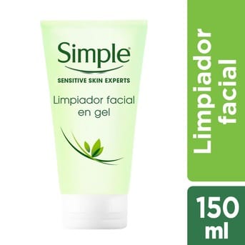 Limpiador Facial Simple Gel Refrescante 150ml