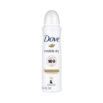 Desodorante Antitranspirante en Aerosol Dove Invisible Dry 150ml
