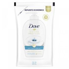 Jabón Líquido Dove Antibacterial Cuida & Protege 220ml Repuesto