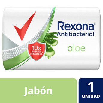 Jabón Antibacterial Rexona Aloe Jabón 108x90g