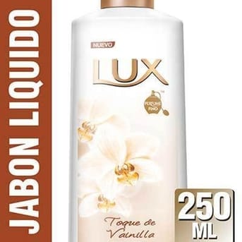 Jabón Líquido Lux Toque de Vainilla 250ml