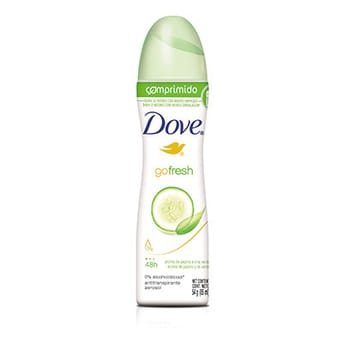 Desodorante Antitranspirante en Aerosol Dove Fresh Pepino 85ml
