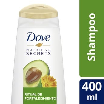 Shampoo Dove Nutritive Secrets Ritual de Fortalecimiento 400ml