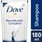 Shampoo Recarga Económica Dove Reconstrucción Completa 180 ml