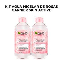 Kit Agua Micelar de Rosas Garnier Skin Active x2