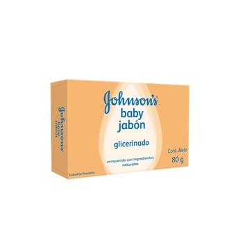 Jabón C/ Glicerina Johnson's Baby 80g 1un