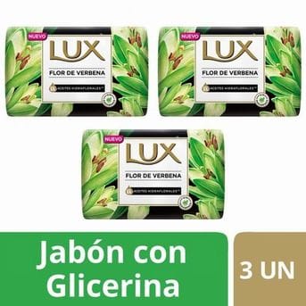 Jabón Lux Flor de Verbena 90g x 3un